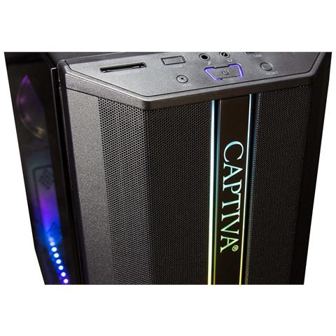 92762 PC /stazione di lavoro AMD Ryzen™ 7 5700X 32 GB DDR4-SDRAM 1 TB SSD NVIDIA GeForce RTX 5060 Windows 11 Home Nero - Foto 5