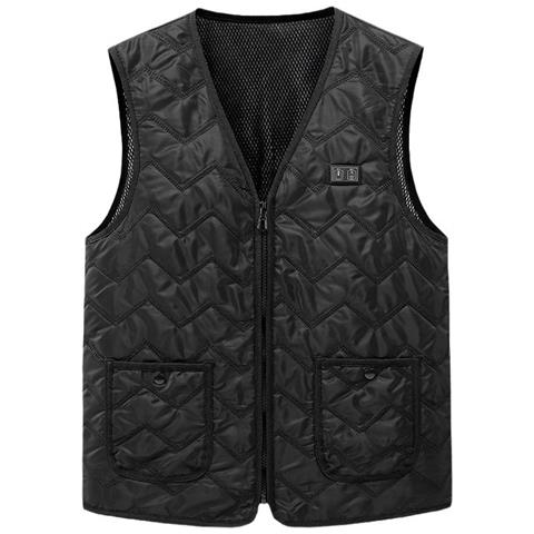 Gilet Riscaldato Con Batteria 10000mah - Gilet Riscaldante Alimentato Tramite Usb L - Foto 1