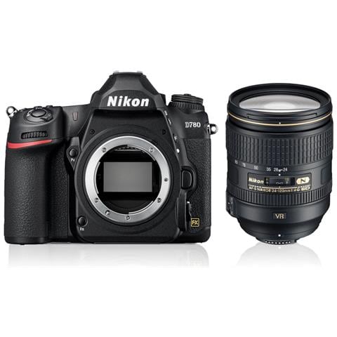 Kit Fotocamera SLR D780 + AF-S 24-120MM F / 4 VR 24,5 MP CMOS 4K Ultra HD Touch Screen Nero - Foto 6