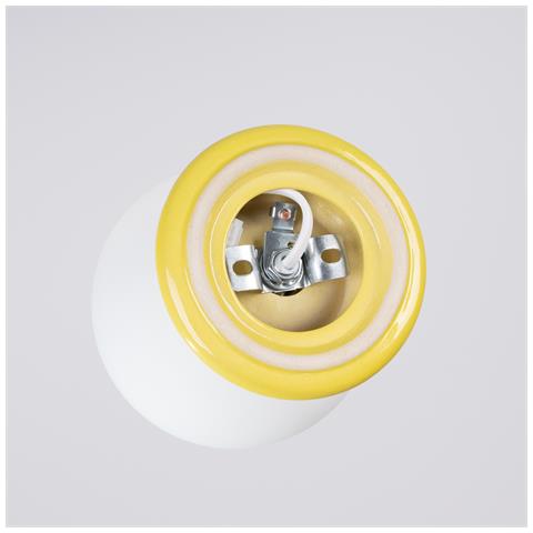 Lampada A Parete Zori Giallo Ip44 Sl. 1892 - Minimalist Lampada Da Parete Giallo 12x12x16 Cm - Foto 8