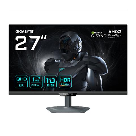 G27Q2 Monitor Gaming 27” 2K QHD - 2560 x 1440, 200Hz, 1ms, 350 cd /m², Compatibile G-Sync, FreeSync Premium, HDR10, HDMI 2.0, DisplayPort 1.4 - Foto 1