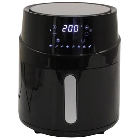 Fr-9009 Friggitrice Ad Aria Digitale, 4,5l, 1500w, 8 Programmi, Display Lcd, Nero - Foto 1