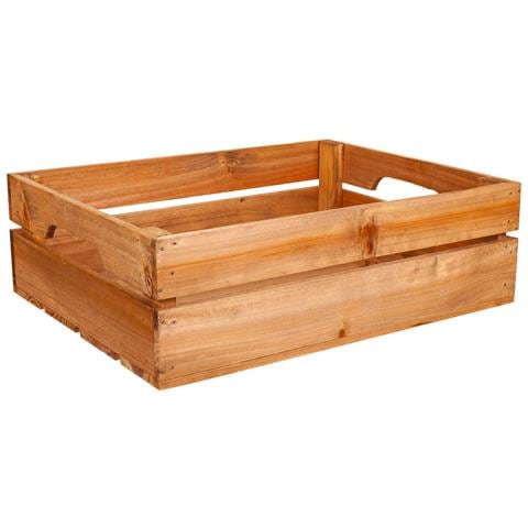 Cassetto In Legno Marrone 39x30x11,5h - Foto 1