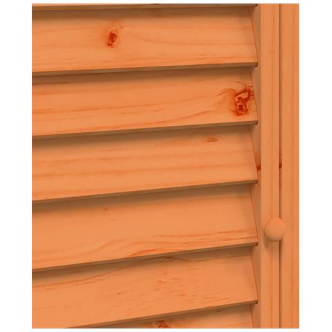Capanno da Giardino Marrone 59 x 56 x 113,5 cm - Foto 9