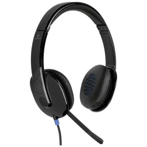 Cuffie con Microfono per PC Connessione Cavo Nera 2 m - Foto 8