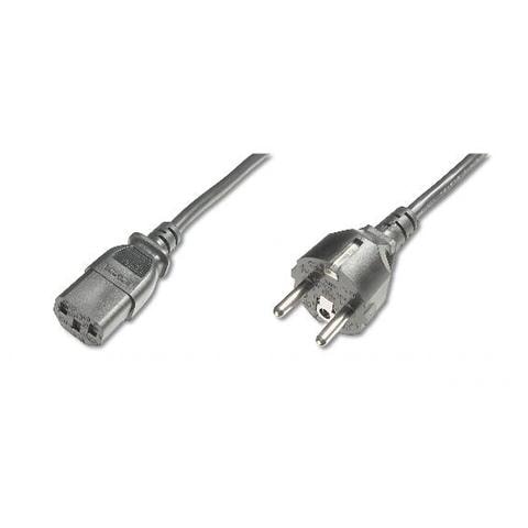Cavo alimentazione 10/16 ampere 250 v-vde spina dritta presa iec dritta mt. 1.20 - Foto 1
