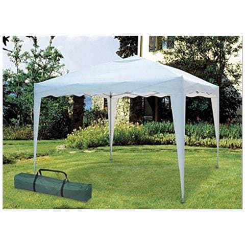 Gazebo Piegh. 3x3 Bianco+borsa - Foto 1