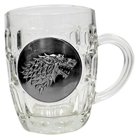 Game Of Thrones Beer Glass Stark Metallic Logo - Foto 1