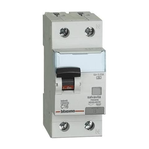 Ga8813a16 - Btdin45 - Interruttore Magnetotermico Differenziale A 1p+n 16a 4,5ka 30ma - Foto 2