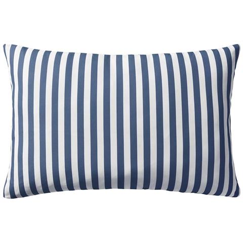 Cuscini Da Esterno 2 Pz Stampa A Righe 60x40 Cm Blu - Foto 2