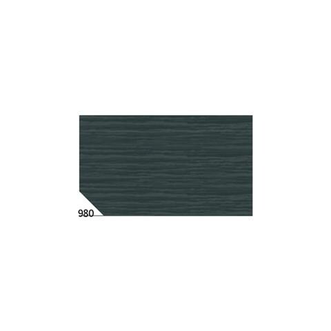 Carta Crespa Decorativa Nero 60g / mq 50x250cm 10 Rotoli - Foto 2