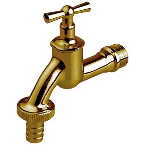 12 Inch Bsp Rubinetto Giardino Lucidato Ottonecromato Valvola - Foto 1