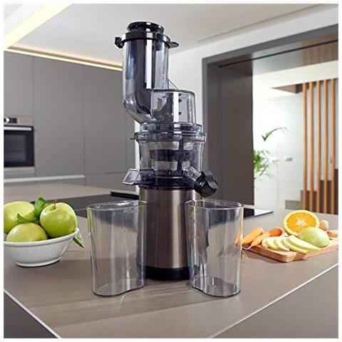 BLACK+DECKER BXJE200E Estrattore di Succo, 200 W, Acciaio - Foto 2