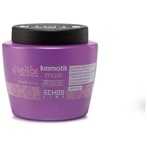 Cremone Capelli Colorati E Decolorati Con Argan Seliar Kromatik 500ml Echos - Foto 1