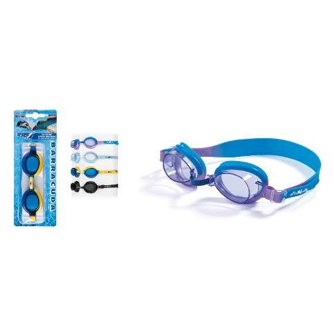 Occhialini Nuoto Con Lenti In Policarbonato Protezione Uv; Guarnizioni Orbitali E Fascia Regolabile In Silicone, Ponticello Nasale Regolabile - Foto 1