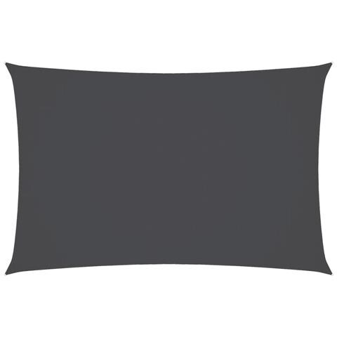 Parasole a Vela Oxford Rettangolare 3x6 m Antracite - Foto 1