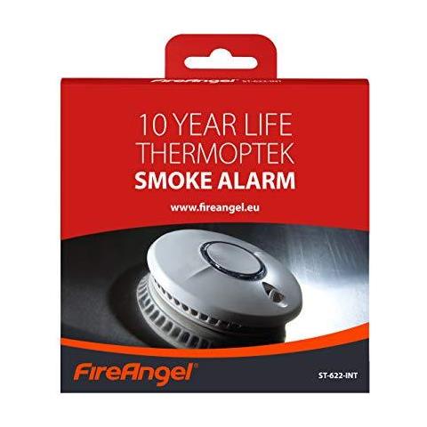 St622 Thermoptek Smoke Alarm - 10 Anni Di Vita - Foto 4