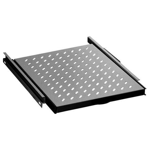 Sliding Shelf for 800mm depth Cabinets, Nero, 1 U / 19 ", 465 x 525 x 30 mm - Foto 1