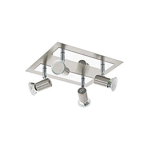 ROTTELO, Metallico, Interno, IP20, GU10, LED, 3000K - Foto 1