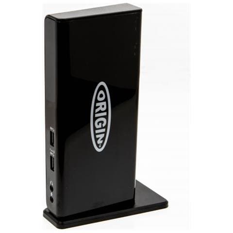 Storage H1L08AA-OS replicatore di porte e docking station per laptop USB 3.2 Gen 1 (3.1 Gen 1) Type-A Nero - Foto 2