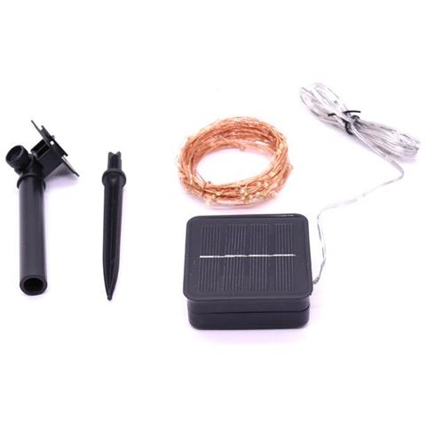 Anello Luminoso A Led Con Cella Solare 10 Metri   2 Pacchi - Foto 8