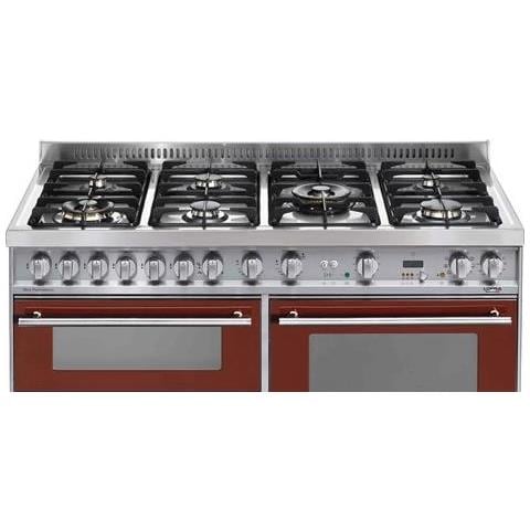 PR126SMFET + DMFT / 2AEO Cucina Gas Borgogna A - Foto 3