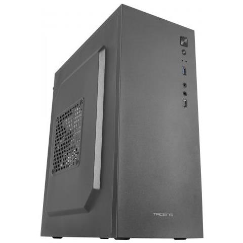 Case 2ALUXM Tower ATX / micro ATX / mini-ITX 1 Porte USB 3.2 Gen 1 Colore Grigio - Foto 1