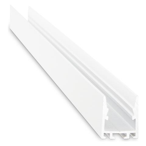 Profilo Slot Alluminio Bianco Sur D16x22 2m - Foto 1