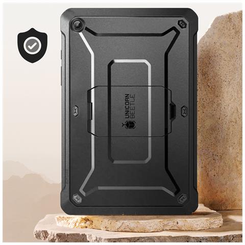 Cover Completa Per Samsung Galaxy Tab A9 Plus Antishock Cavalletto, Nero - Foto 5