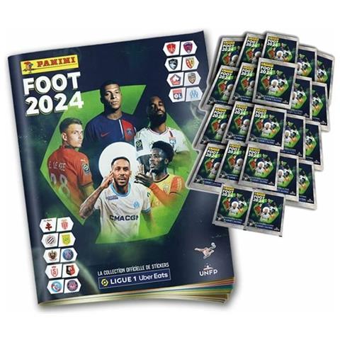 Chrome Set Panini Ligue 1 Uber Eats Foot 2024 (fr) 18 Buste - Foto 1