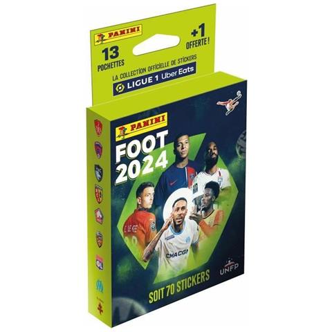 Chrome Set Panini Ligue 1 Uber Eats Foot 2024 (fr) 18 Buste - Foto 5