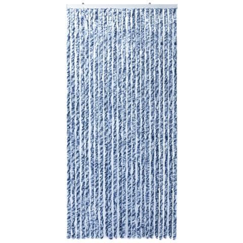 Tenda Antimosche Blu E Bianca 100x200 Cm In Ciniglia - Foto 3