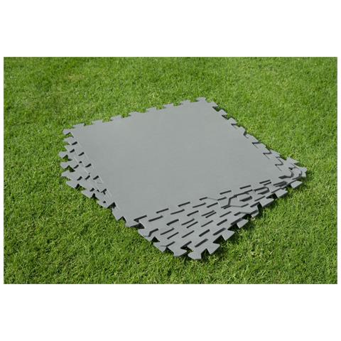 Tappeto Ad Incastro Puzzle Sotto Piscina E Giochi Componibile Protettivo 58639 - Foto 1