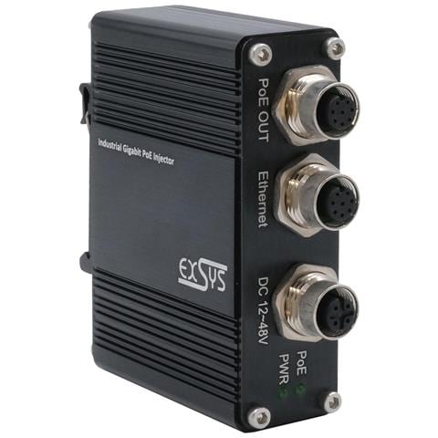 Adattatore Gigabit PoE+ EXSYS EX-60316 da 30 W - Foto 1