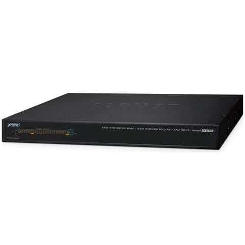 AVS-4210-24HP4X switch di rete Gestito L2/L4 10G Ethernet (100/1000/10000) Supporto Power over Ethernet (PoE) 1U Nero - Foto 1