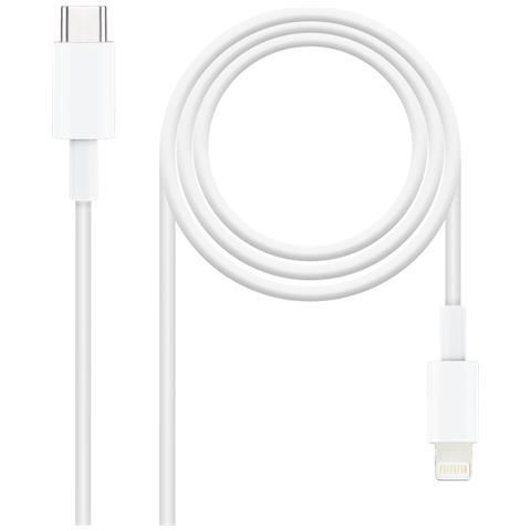 10.10.0601 cavo Lightning 1 m Bianco - Foto 1