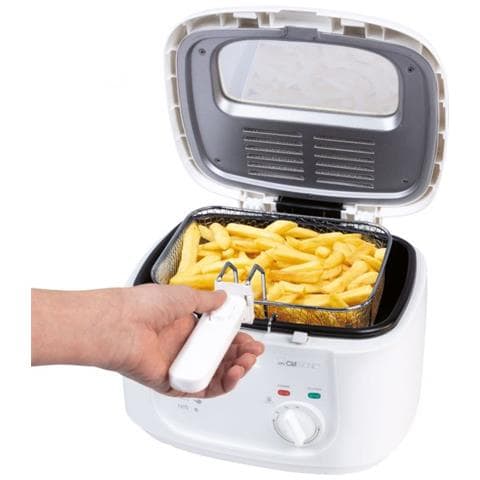 FR 3771 Singolo 2,5 L 1800 W Friggitrice Bianco - Foto 6