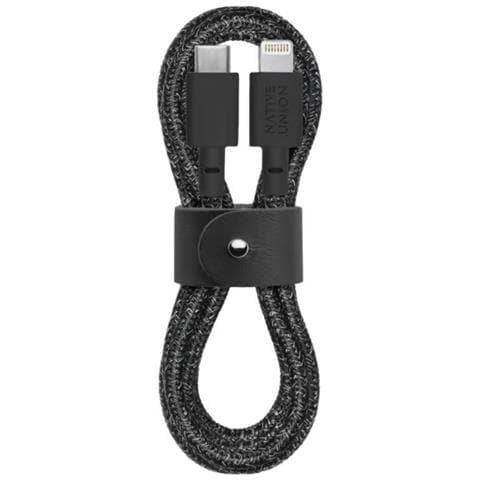 Cavo Di Ricarica Da Usb-c A Lightning 1,2m Eco Belt, Nero - Foto 1