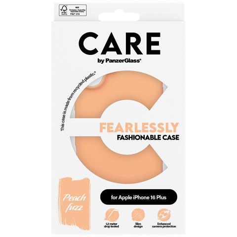 CARE by PG Peachy iPhone16 6.7 custodia per cellulare Cover Trasparente - Foto 2