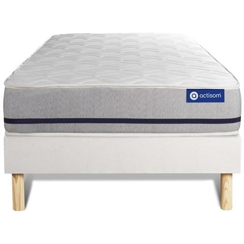 Kit Rete E Materasso Matrimoniale Actiflex Soft 90x190cm - Spessore : 20cm - Molle Insacchettate - Moderatamente Rigido - Foto 1