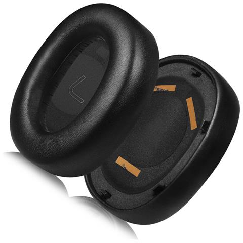 Cuscinetti Auricolari In Pelle Proteica Nera Per Edifier W860nb Pro - Foto 4