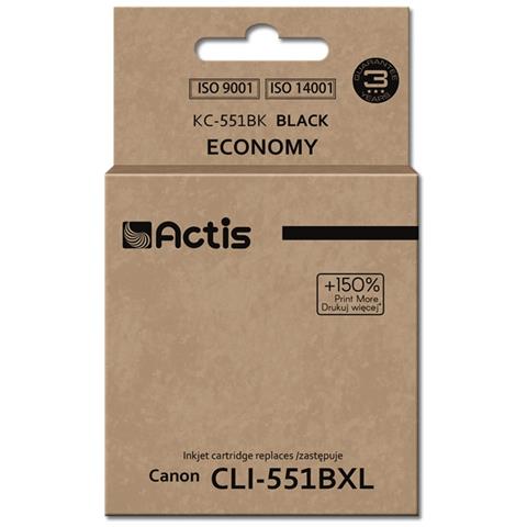 KC-551Bk cartuccia d'inchiostro 1 pz Compatibile Resa standard Nero - Foto 1