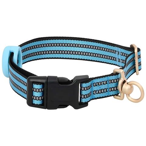 Pettorina per Cani con Guinzaglio e Collare Regolabile Blu L - Foto 10