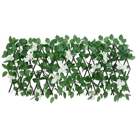 Lusso Casadino -  Traliccio Edera Artificiale Espandibile Verde 180x30 Cm - Foto 1