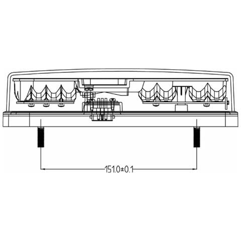 Fanale Posteriore Sx A 43 Led 227,6x105,8x55mm 12v - Foto 2