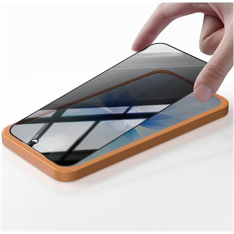 Protezione Per Schermo Iphone 17 Anti-spia In Vetro Temperato 5d, Nero Trasparente - Foto 5