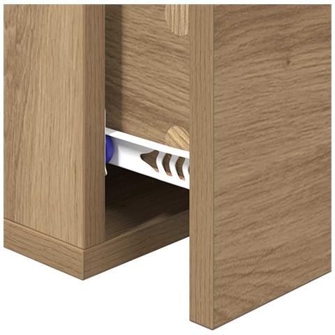 Armadio da Notte rovere artigianale 35 x 35 x 20 cm - Foto 9