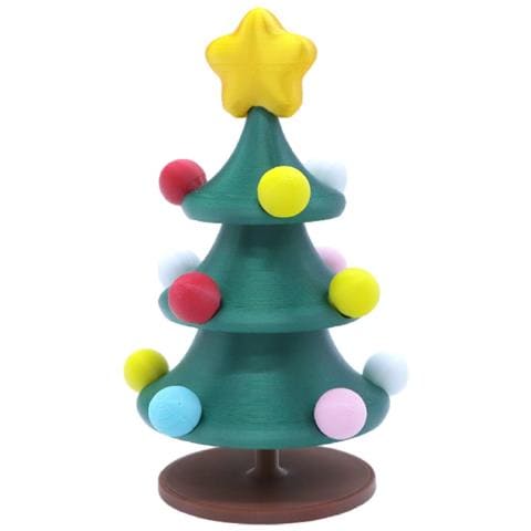 Albero Di Natale Musicale Rotante - Decorazione Festiva Da Tavolo L - Foto 1