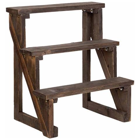 Scaffale A Scala In Legno 45x31x50h Cm - Foto 1