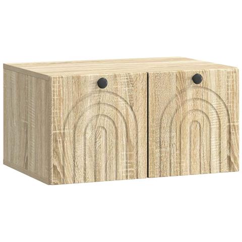 Mobile Porta TV da Muro Rovere Sonoma 59,5 x 41 x 30 cm - Foto 1
